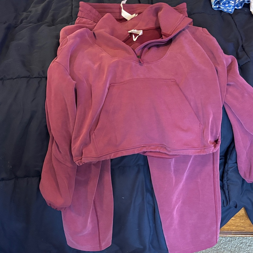 lululemon athletica Purple Track Pants & Joggers Set